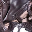 BOTTEGA VENETA INTRECCIATO Hobo Bag Leather Brown 172918 Auth yk20618SAV-20