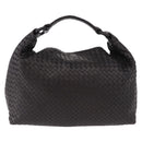 BOTTEGA VENETA INTRECCIATO Hobo Bag Leather Brown 172918 Auth yk20618SAV-13