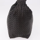 BOTTEGA VENETA INTRECCIATO Hobo Bag Leather Brown 172918 Auth yk20618SAV-4