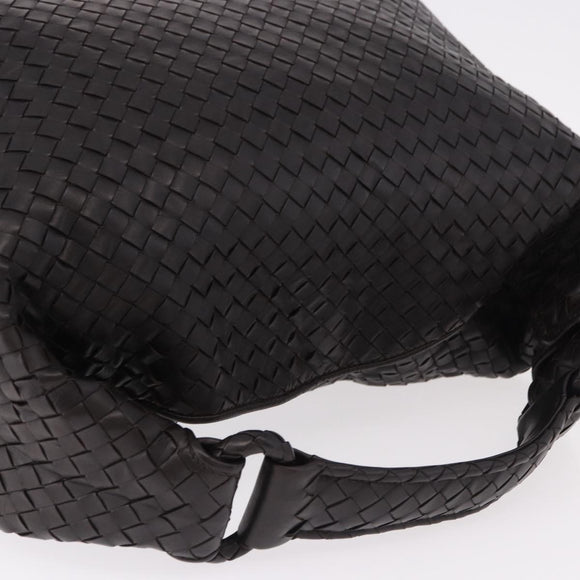 BOTTEGA VENETA INTRECCIATO Hobo Bag Leather Brown 172918 Auth yk20618SAV