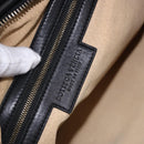 BOTTEGA VENETA INTRECCIATO Bag Leather Black Gold 115653 Auth yk20620SAV-15
