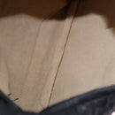 BOTTEGA VENETA INTRECCIATO Bag Leather Black Gold 115653 Auth yk20620SAV-16