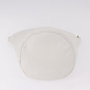 CHANEL COCO Mark Shoulder Bag Leather White Black CC Auth yk20624SAV-5