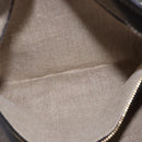 GUCCI Jackie Flora Shoulder Bag Canvas Black Gold 153029 Auth yk20625SAV-21