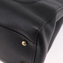 CHANEL Neo Executive Tote Bag Caviar Skin 2way Black Gold CC Auth yk20629SAM-15