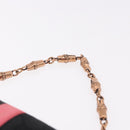 GUCCI GG Canvas Bamboo Chain Horsebit Hand Bag Black Gold 129497 Auth yk20630SAM-9