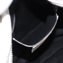 BALENCIAGA The Matelasse Hand Bag Leather White Silver 168031 Auth yk20631V-23