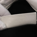 BALENCIAGA The Matelasse Hand Bag Leather White Silver 168031 Auth yk20631V-12