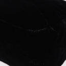 FENDI Mamma Baguette Shoulder Bag Velor Black Silver Auth yk20633SAM-17