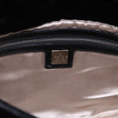 FENDI Mamma Baguette Shoulder Bag Velor Black Silver Auth yk20633SAM-24