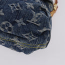 LOUIS VUITTON Monogram Denim Mini Preity Blue M95050 LV Auth yk20634SAM-14