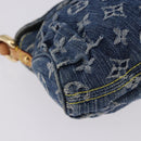 LOUIS VUITTON Monogram Denim Mini Preity Blue M95050 LV Auth yk20634SAM-15
