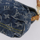 LOUIS VUITTON Monogram Denim Mini Preity Blue M95050 LV Auth yk20634SAM-16