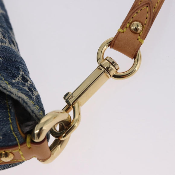 LOUIS VUITTON Monogram Denim Mini Preity Blue M95050 LV Auth yk20634SAM