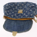 LOUIS VUITTON Monogram Denim Mini Preity Blue M95050 LV Auth yk20634SAM-19