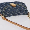 LOUIS VUITTON Monogram Denim Mini Preity Blue M95050 LV Auth yk20634SAM-6
