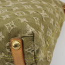 LOUIS VUITTON Monogram Denim Buggy PM Shoulder Bag Khaki M95213 LV Auth yk20636V-12