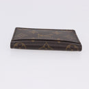 LOUIS VUITTON Monogram Porte Cartes Pass Vertical Card Case M66541 Auth yk20641M-3