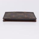 LOUIS VUITTON Monogram Porte Cartes Pass Vertical Card Case M66541 Auth yk20641M-4