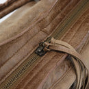 BALENCIAGA The City Hand Bag Leather 2way Brown 115748 Auth yk20644M-16