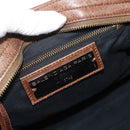 BALENCIAGA The City Hand Bag Leather 2way Brown 115748 Auth yk20644M-17
