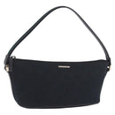 GUCCI GG Canvas Accessory Pouch Black Gold Tone 141809 Auth yk20649V-1