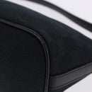 GUCCI GG Canvas Accessory Pouch Black Gold Tone 141809 Auth yk20649V-11