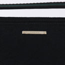 GUCCI GG Canvas Accessory Pouch Black Gold Tone 141809 Auth yk20649V-14