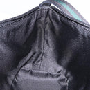 GUCCI GG Canvas Accessory Pouch Black Gold Tone 141809 Auth yk20649V-19