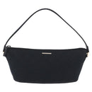 GUCCI GG Canvas Accessory Pouch Black Gold Tone 141809 Auth yk20649V-2