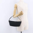 GUCCI GG Canvas Accessory Pouch Black Gold Tone 141809 Auth yk20649V-21
