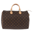 LOUIS VUITTON Monogram Speedy 35 Hand Bag M41524 LV Auth yk20651SM-2