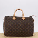 LOUIS VUITTON Monogram Speedy 35 Hand Bag M41524 LV Auth yk20651SM-23