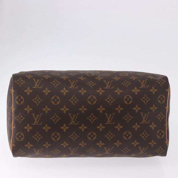 LOUIS VUITTON Monogram Speedy 35 Hand Bag M41524 LV Auth yk20651SM