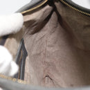 BOTTEGA VENETA INTRECCIATO Hobo Shoulder Bag Leather Gray Gold Auth yk20654A-18