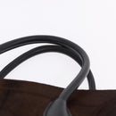 CELINE Luggage Phantom Hand Bag Harako leather Brown Black Auth yk20659SAM-10