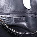 CELINE Luggage Phantom Hand Bag Harako leather Brown Black Auth yk20659SAM-23