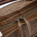BALENCIAGA The City Hand Bag Leather 2way Brown 115748 Auth yk20660SAM-19