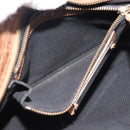 BALENCIAGA The City Hand Bag Leather 2way Brown 115748 Auth yk20660SAM-24