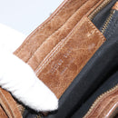BALENCIAGA The City Hand Bag Leather 2way Brown 115748 Auth yk20660SAM-11