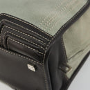 LOEWE Amazona 28 Hand Bag Suede Gray Brown Auth yk20662V-12