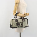 LOEWE Amazona 28 Hand Bag Suede Gray Brown Auth yk20662V-25
