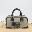 LOEWE Amazona 28 Hand Bag Suede Gray Brown Auth yk20662V-26