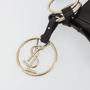 SAINT LAURENT Chain Shoulder Bag Leather Brown Gold Tone 138957 Auth yk20663SAM-15