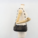SAINT LAURENT Chain Shoulder Bag Leather Brown Gold Tone 138957 Auth yk20663SAM-25