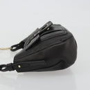 SAINT LAURENT Chain Shoulder Bag Leather Brown Gold Tone 138957 Auth yk20663SAM-5