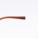 CHANEL Sunglasses Metal Brown Gold Tone CC Auth yk20670M-14