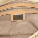 FENDI Tweed Beads Mamma Baguette Shoulder Bag Gold Silver 8BR000 Auth yk20672SAM-18