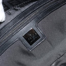 FENDI Zucchino Canvas Mamma Baguette Shoulder Bag Black 8BR000 Auth yk20682SAM-18