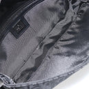 FENDI Zucchino Canvas Mamma Baguette Shoulder Bag Black 8BR000 Auth yk20682SAM-19